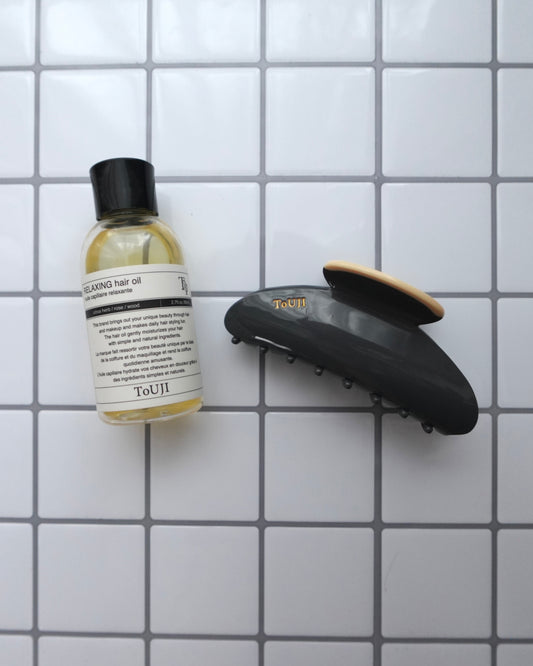 Hair styling set B (RELAXING hair oil・GRAY)
