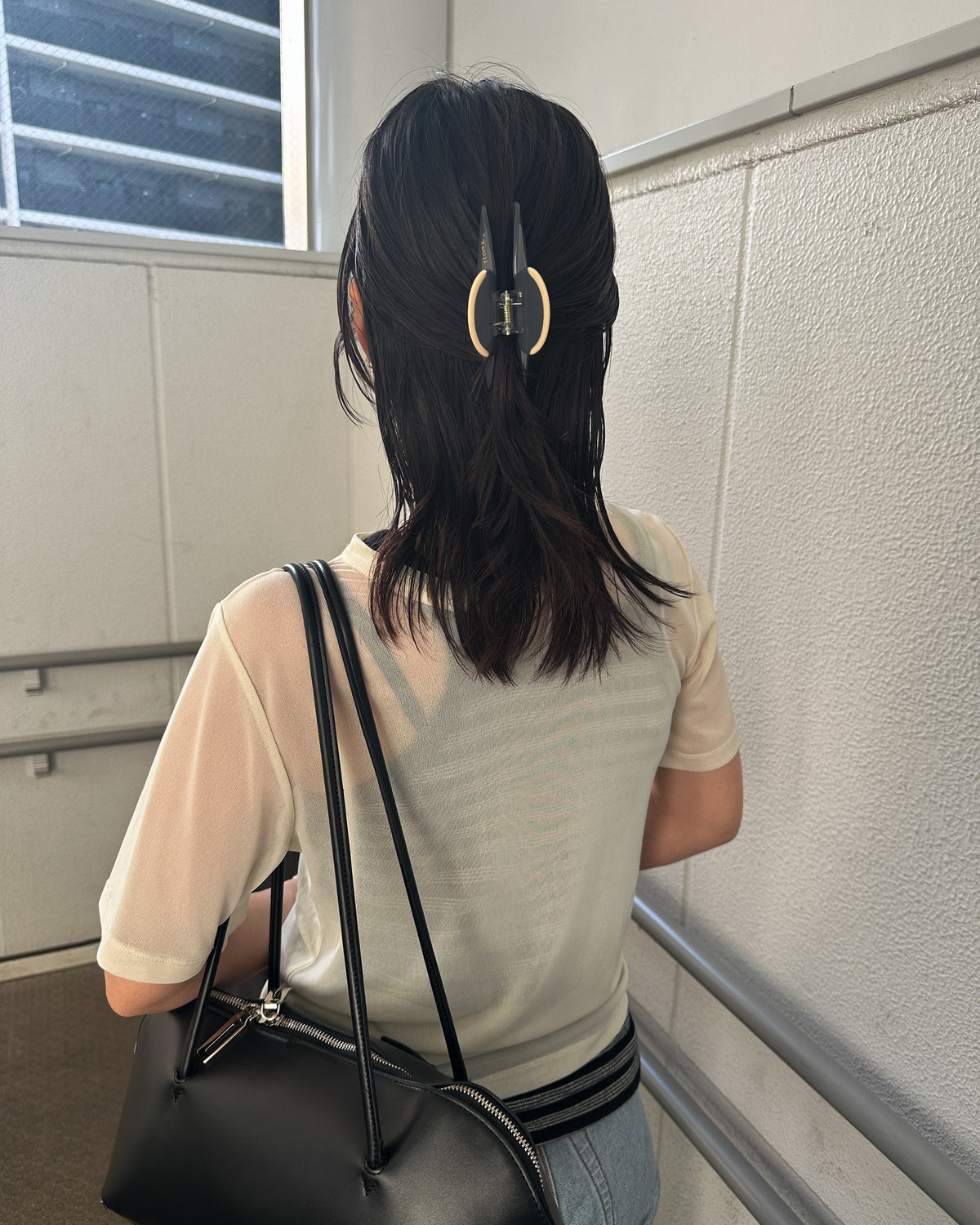 数点限定【アウトレット品】ToUJI hair clip(GRAY)