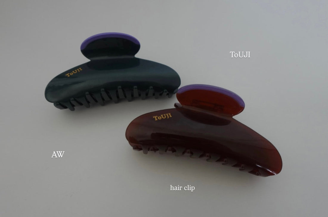 ToUJI hair clip 新作2色 進行中です！