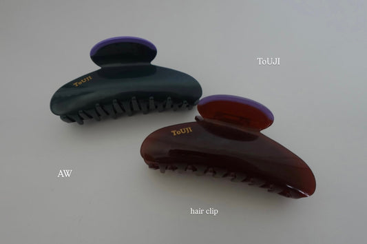 ToUJI hair clip 新作2色 進行中です！