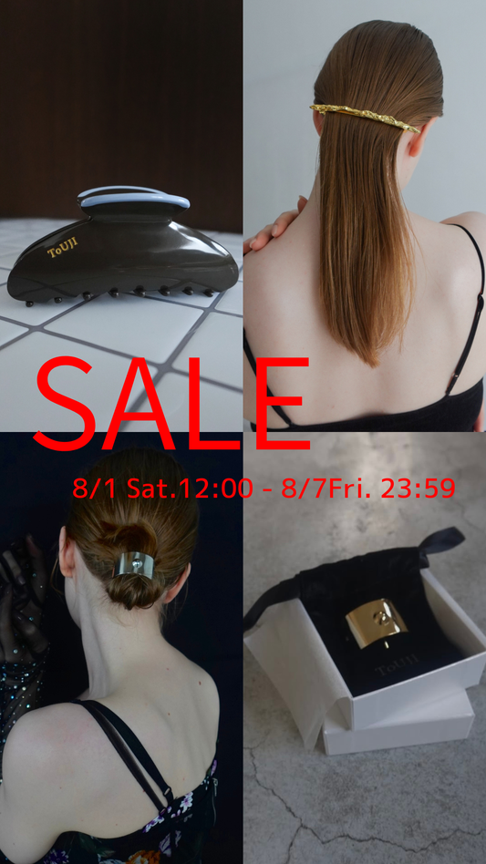 8/1〜 通常商品のセールも行います！
