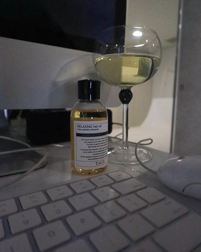 RELAXING hair oil×4set