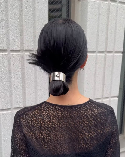 vintage hair cuff  (silver）