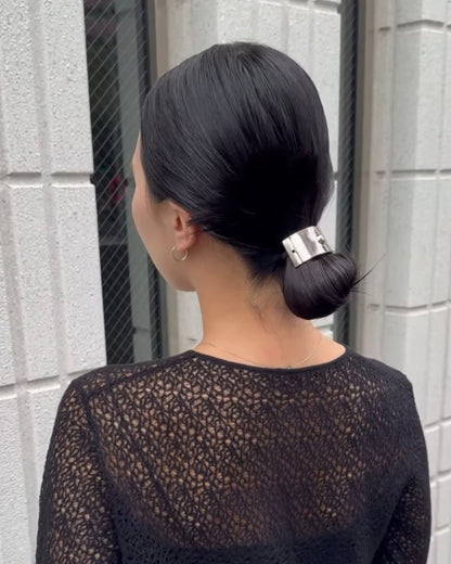 vintage hair cuff  (silver）