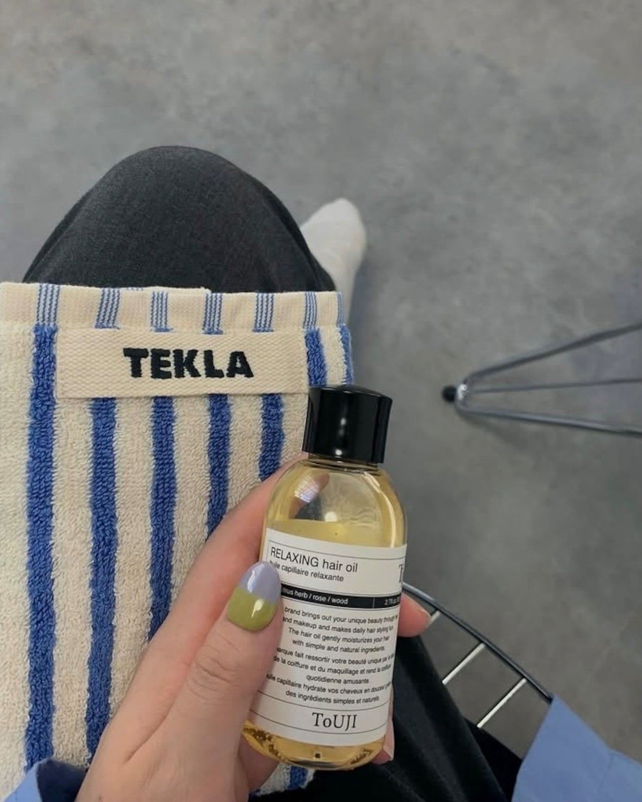 RELAXING hair oil×4set