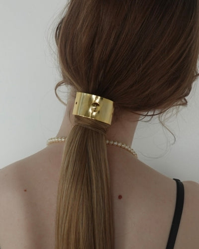 vintage hair cuff  (gold）