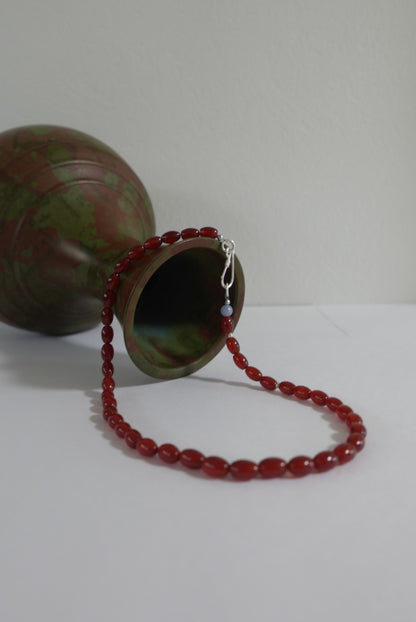 【9/4(fri.)12:00- pre order】RED VEIL necklace