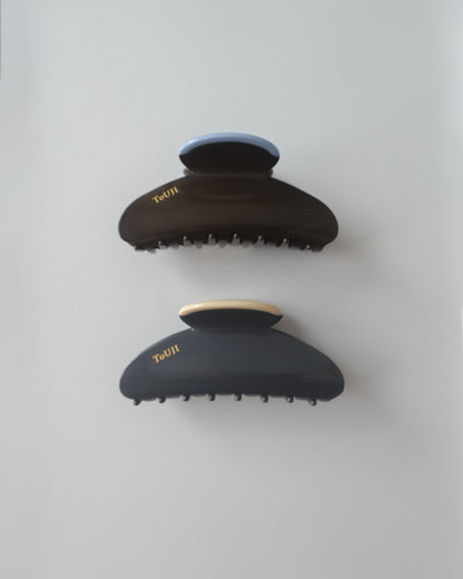 【予約受付中】ToUJI hair clip(BROWN)