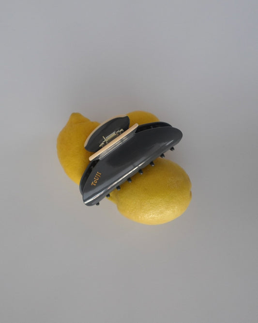 数点限定【アウトレット品】ToUJI hair clip(GRAY)