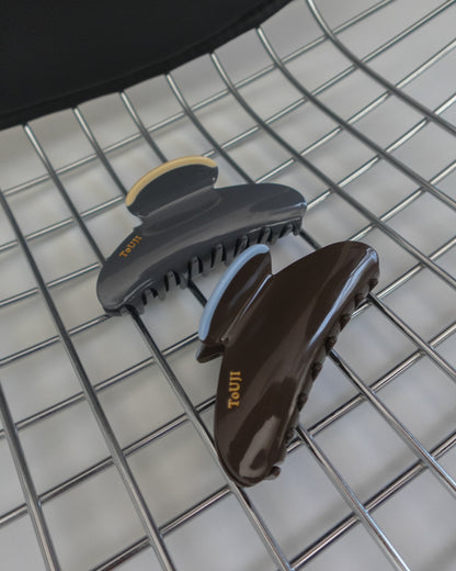 【予約受付中】ToUJI hair clip(GRAY)