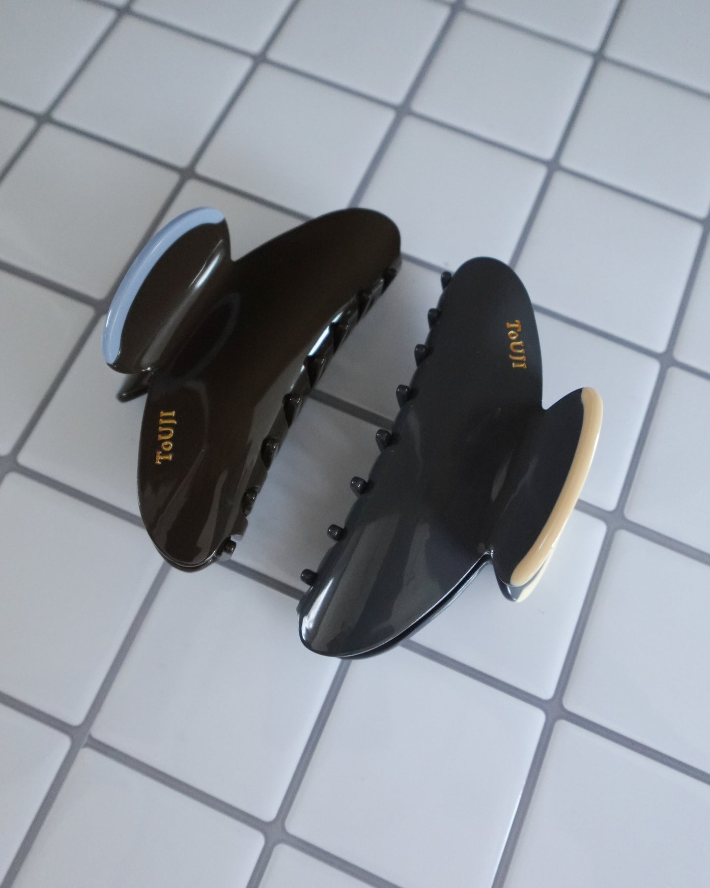 【予約受付中】ToUJI hair clip(BROWN)