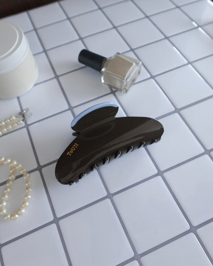 【予約受付中】ToUJI hair clip(BROWN)