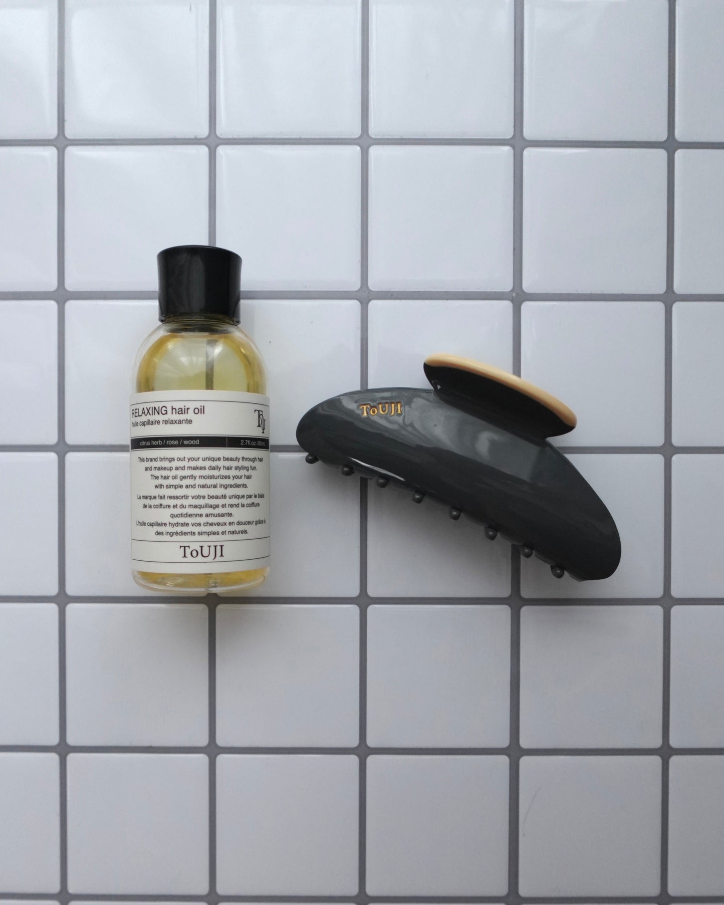 【6/12 fri. 21:00〜予約開始】Hair styling set B (RELAXING hair oil・GRAY)