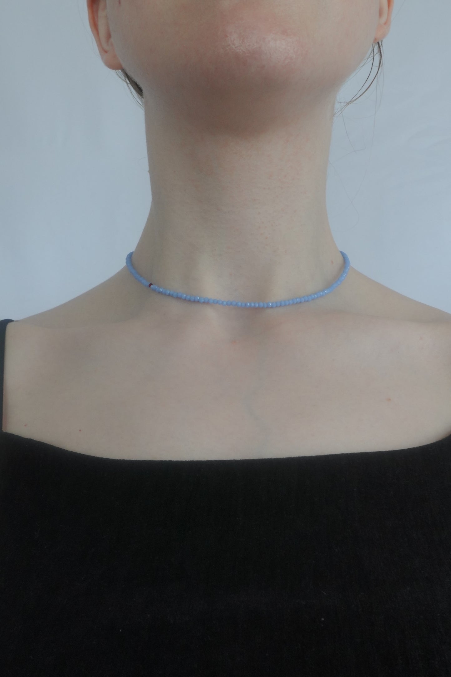 【7/17 Fri.21:00- 予約開始】 ToUJI necklace (White Blue）