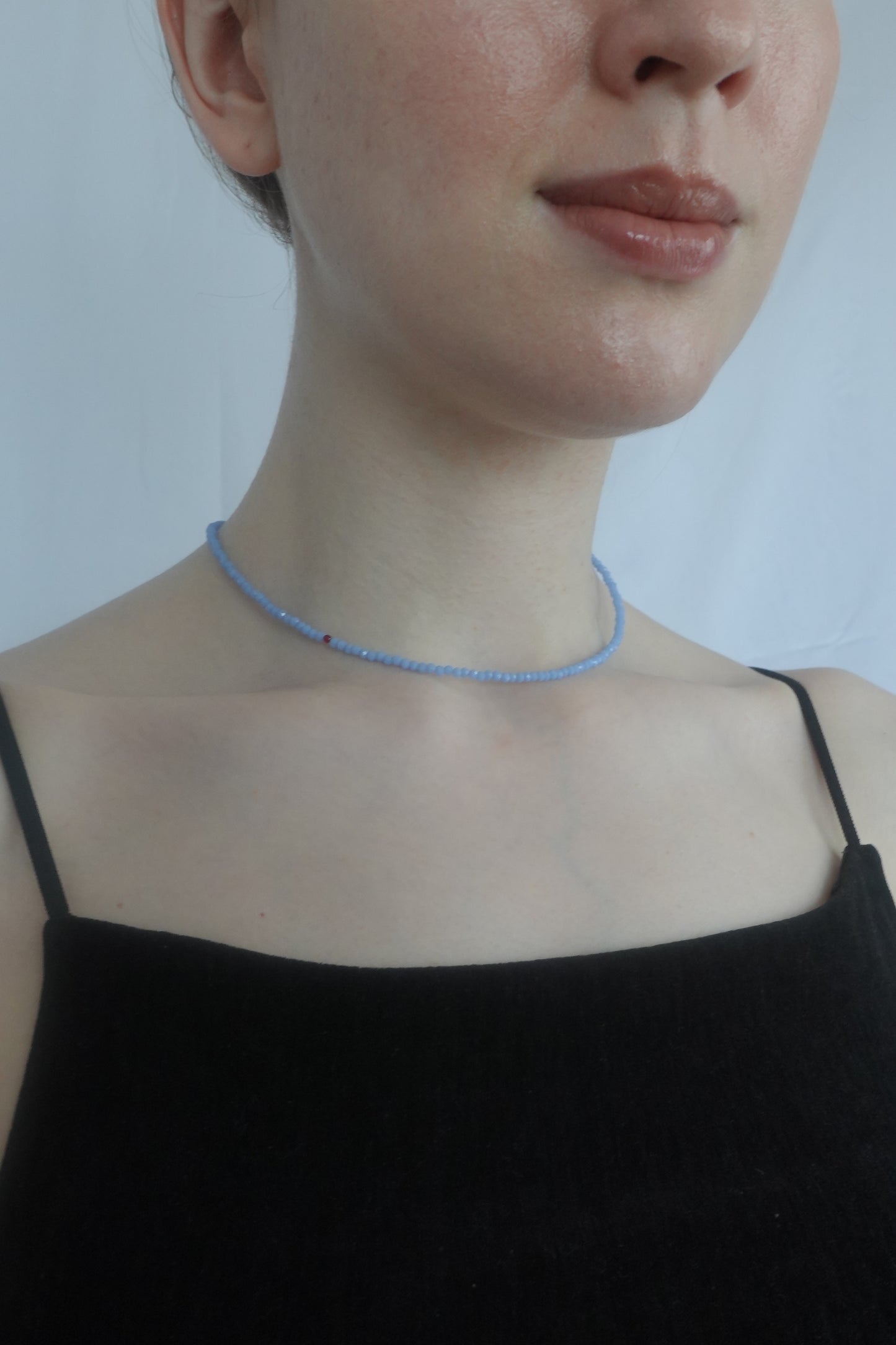 【7/17 Fri.21:00- 予約開始】 ToUJI necklace (White Blue）
