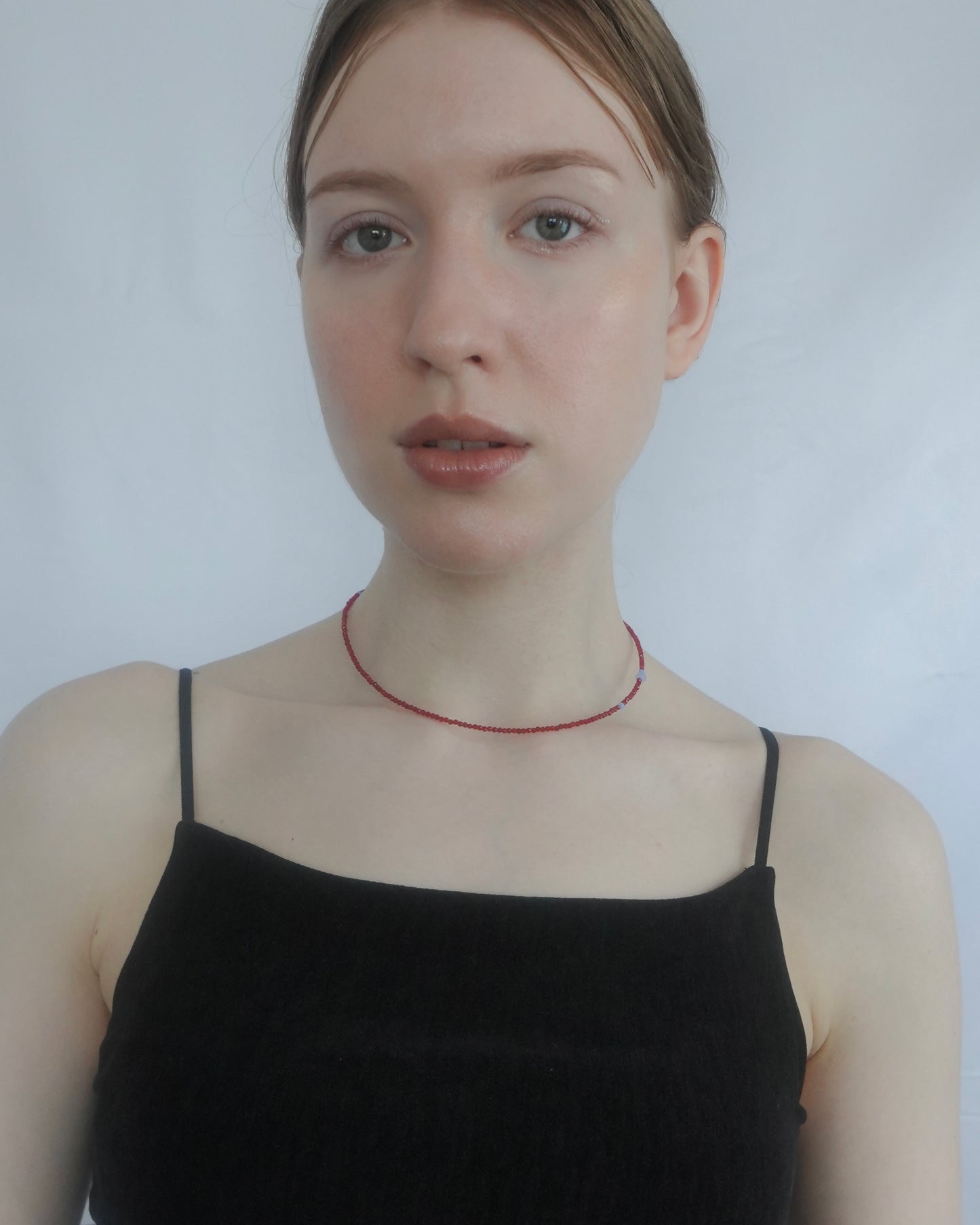 ※完売※【7/17 Fri.21:00- 予約開始】 ToUJI necklace （RED-a)
