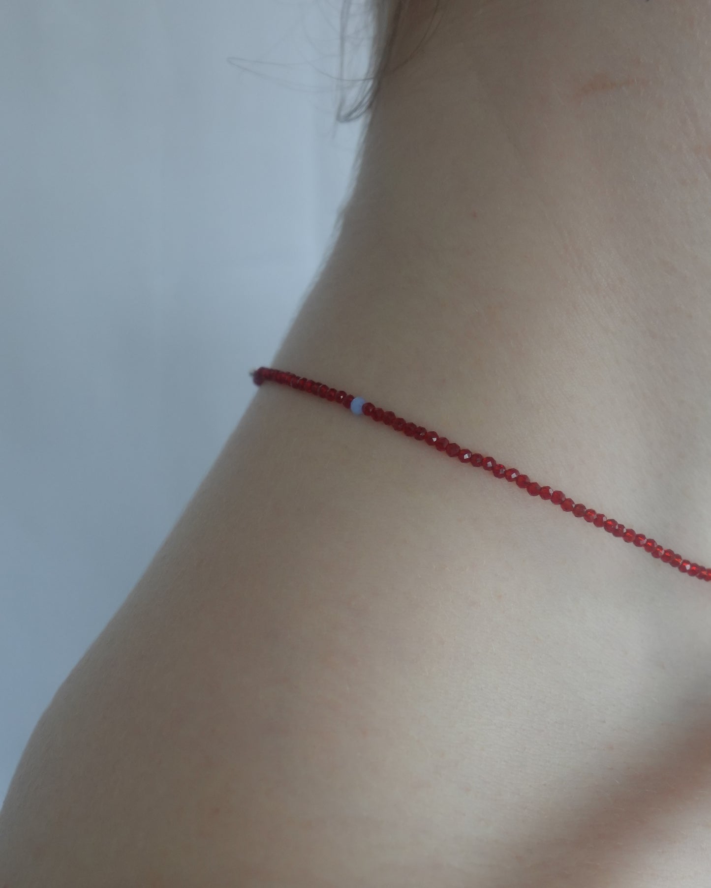 ※完売※【7/17 Fri.21:00- 予約開始】 ToUJI necklace （RED-a)