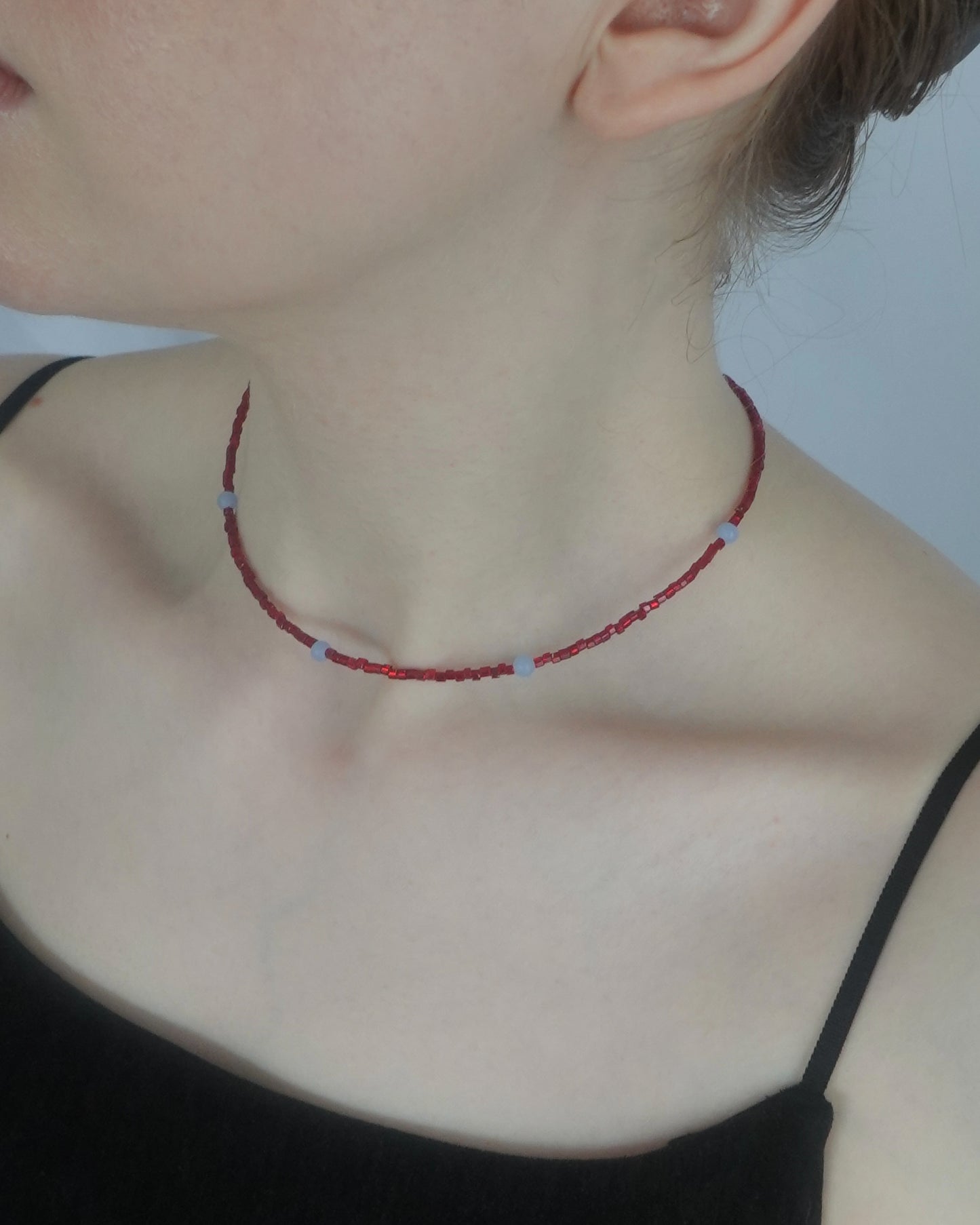 【7/17 Fri.21:00- 予約開始】 ToUJI necklace （RED-b）