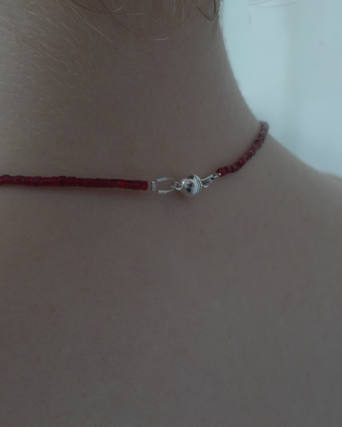 【7/17 Fri.21:00- 予約開始】 ToUJI necklace （RED-b）