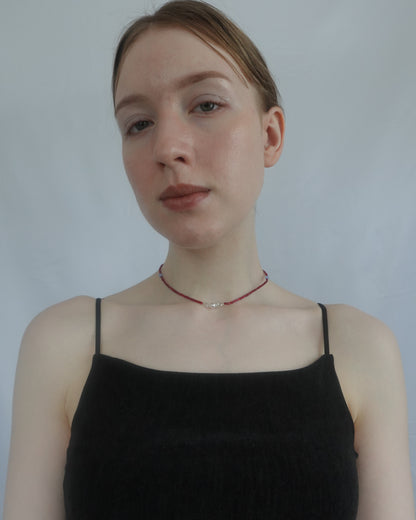 【7/17 Fri.21:00- 予約開始】 ToUJI necklace （RED-b）