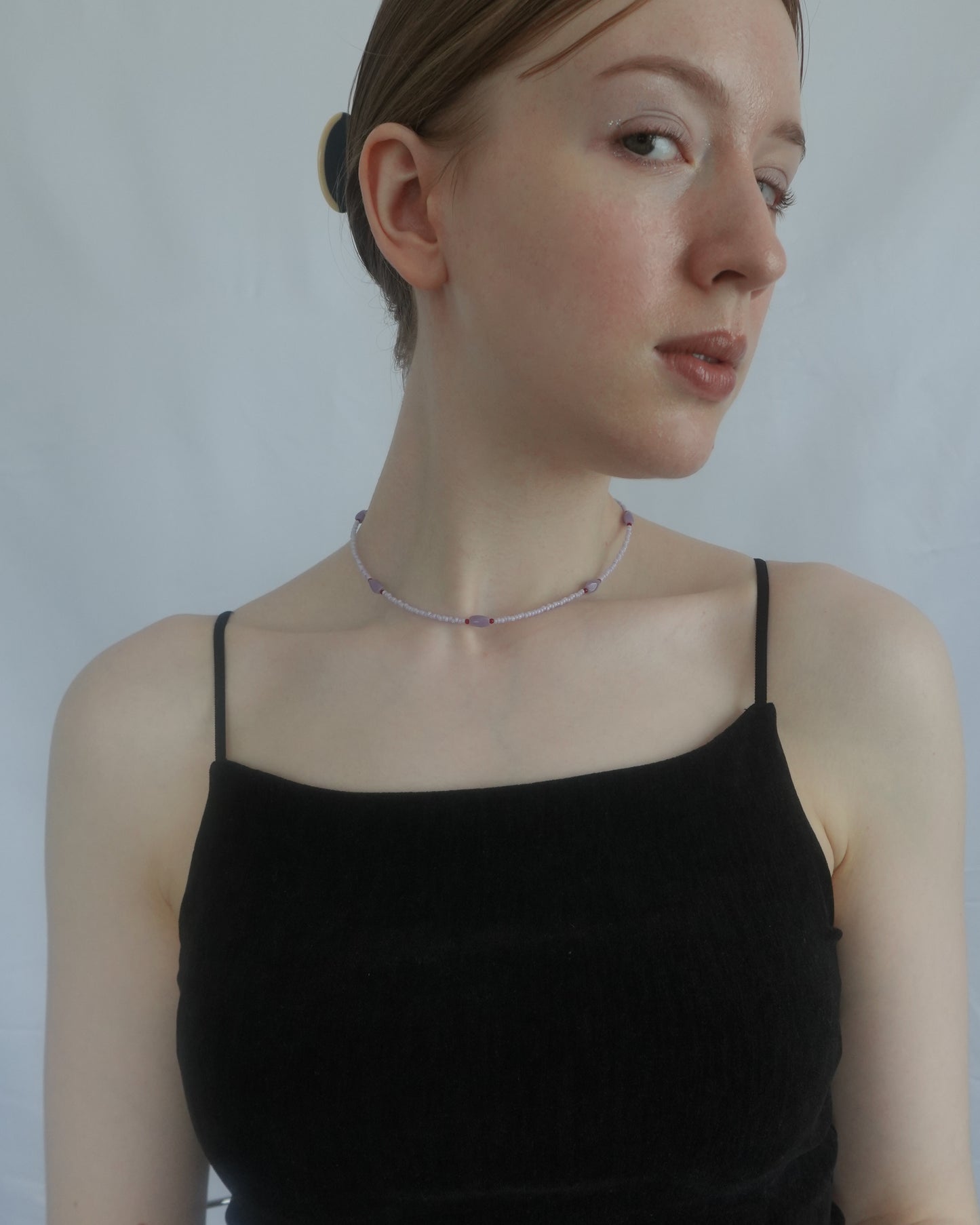 【7/17 Fri.21:00- 予約開始】 ToUJI necklace (purple）