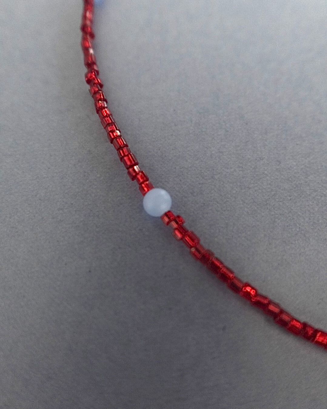 【7/17 Fri.21:00- 予約開始】 ToUJI necklace （RED-b）