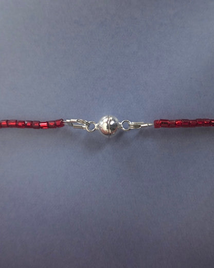 【7/17 Fri.21:00- 予約開始】 ToUJI necklace （RED-b）
