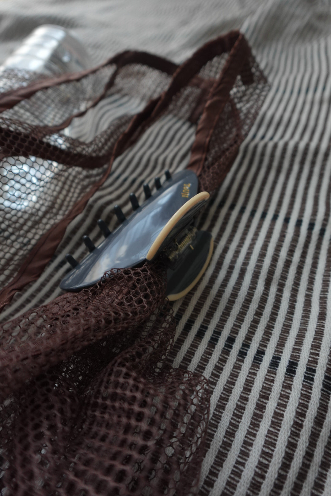 営業2日以内発送 ToUJI hair clip(GRAY)