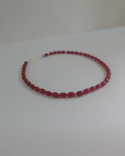 【9/4(fri.)12:00- pre order】RED VEIL necklace