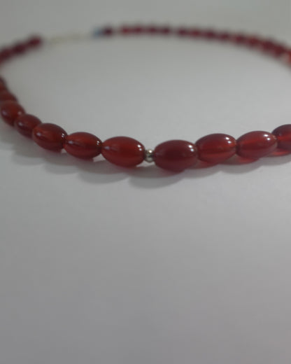 【9/4(fri.)12:00- pre order】RED VEIL necklace