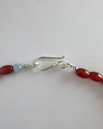 【9/4(fri.)12:00- pre order】RED VEIL necklace