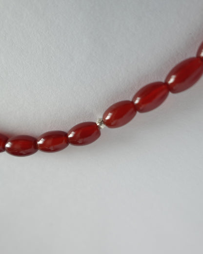 【9/4(fri.)12:00- pre order】RED VEIL necklace