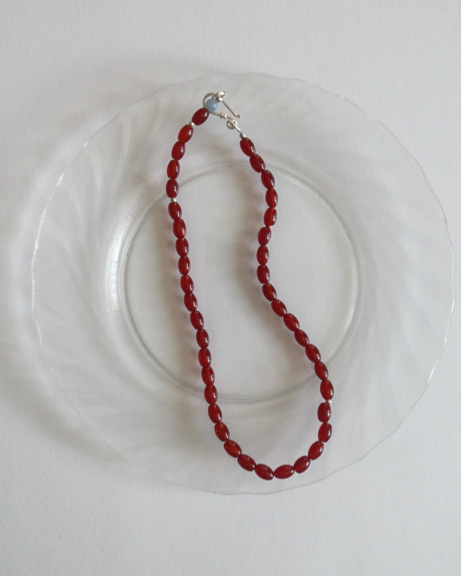 【9/4(fri.)12:00- pre order】RED VEIL necklace