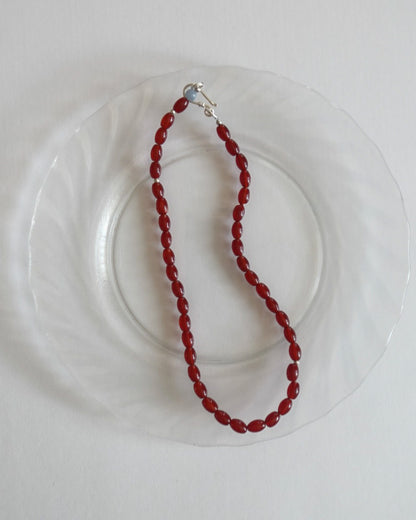 【9/4(fri.)12:00- pre order】RED VEIL necklace