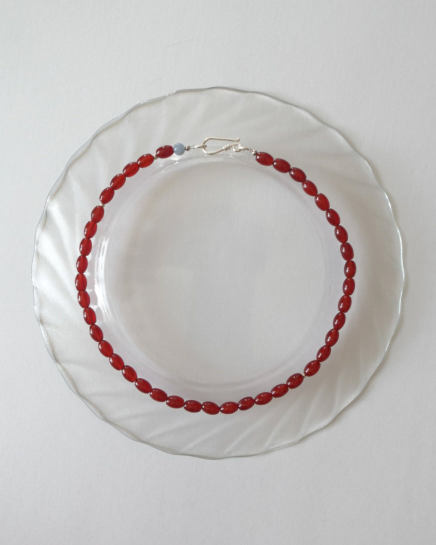 【9/4(fri.)12:00- pre order】RED VEIL necklace