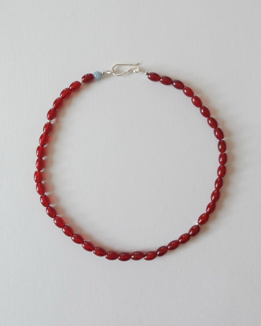 【9/4(fri.)12:00- 予約開始】ToUJI necklace（RED VEIL）