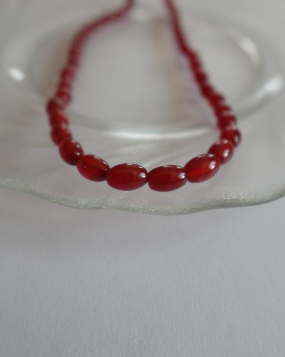 【9/4(fri.)12:00- pre order】RED VEIL necklace