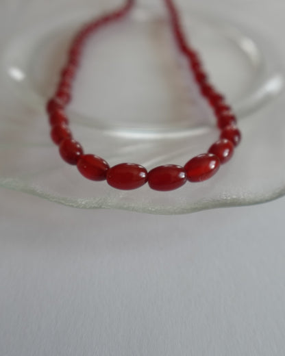 【9/4(fri.)12:00- pre order】RED VEIL necklace