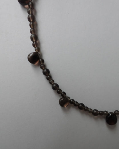 【9/4(fri.)12:00- pre order】ToUJI necklace (BROWN)