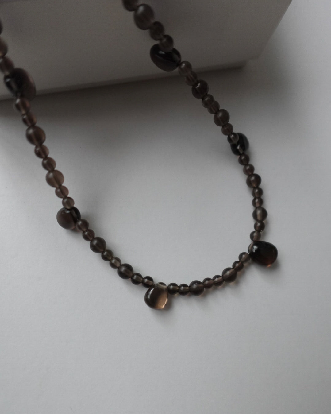 【9/4(fri.)12:00- pre order】ToUJI necklace (BROWN)
