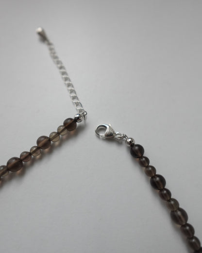 【9/4(fri.)12:00- pre order】ToUJI necklace (BROWN)