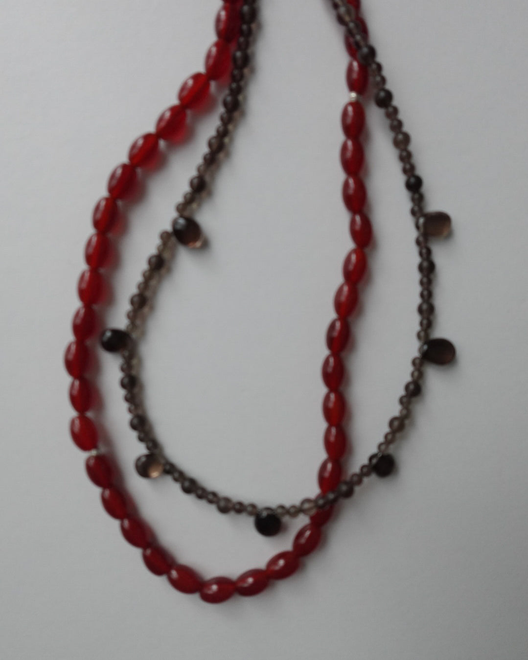 【9/4(fri.)12:00- pre order】ToUJI necklace (BROWN)