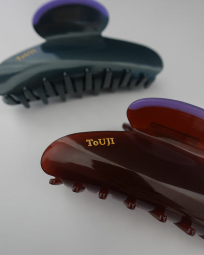 【10/2 Fri.12:00-予約開始】ToUJI hair clip (GREEN)
