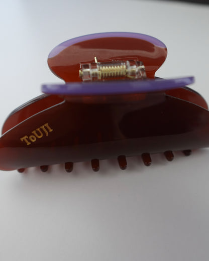 【10/2 Fri.12:00-予約開始】ToUJI hair clip (RED BROWN)