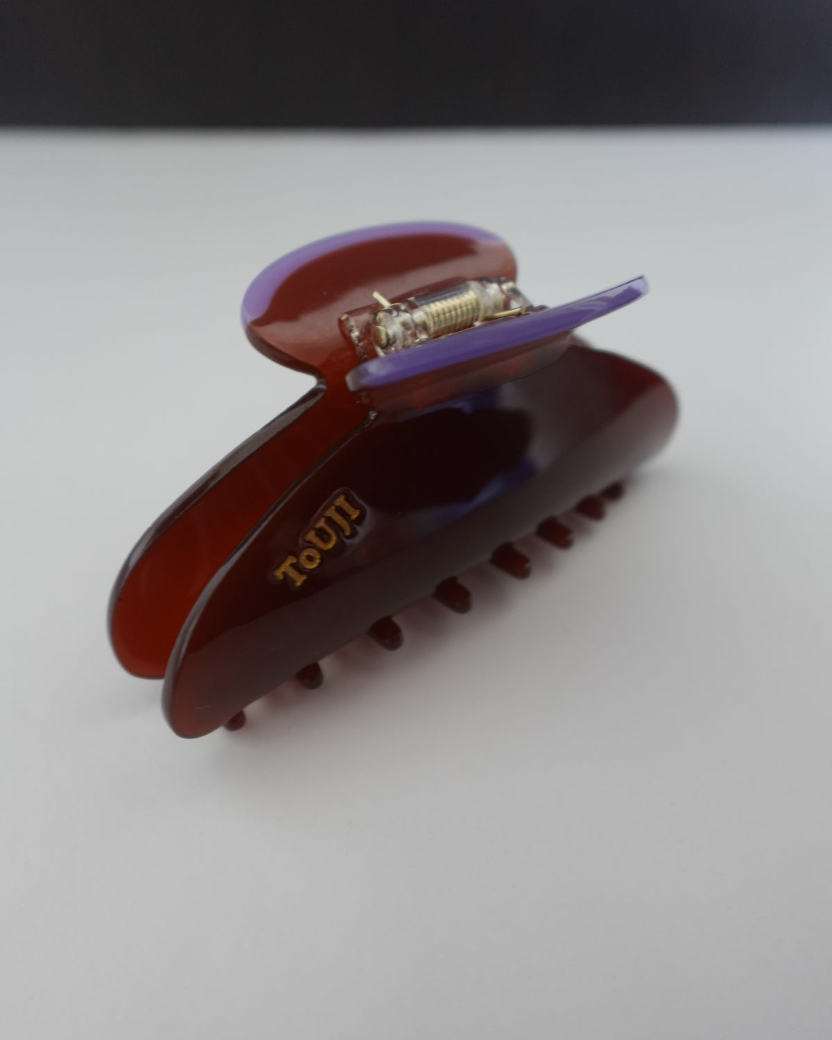 【10/2 Fri.12:00-予約開始】ToUJI hair clip (RED BROWN)
