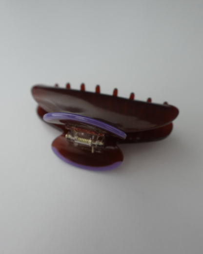【10/2 Fri.12:00-予約開始】ToUJI hair clip (RED BROWN)