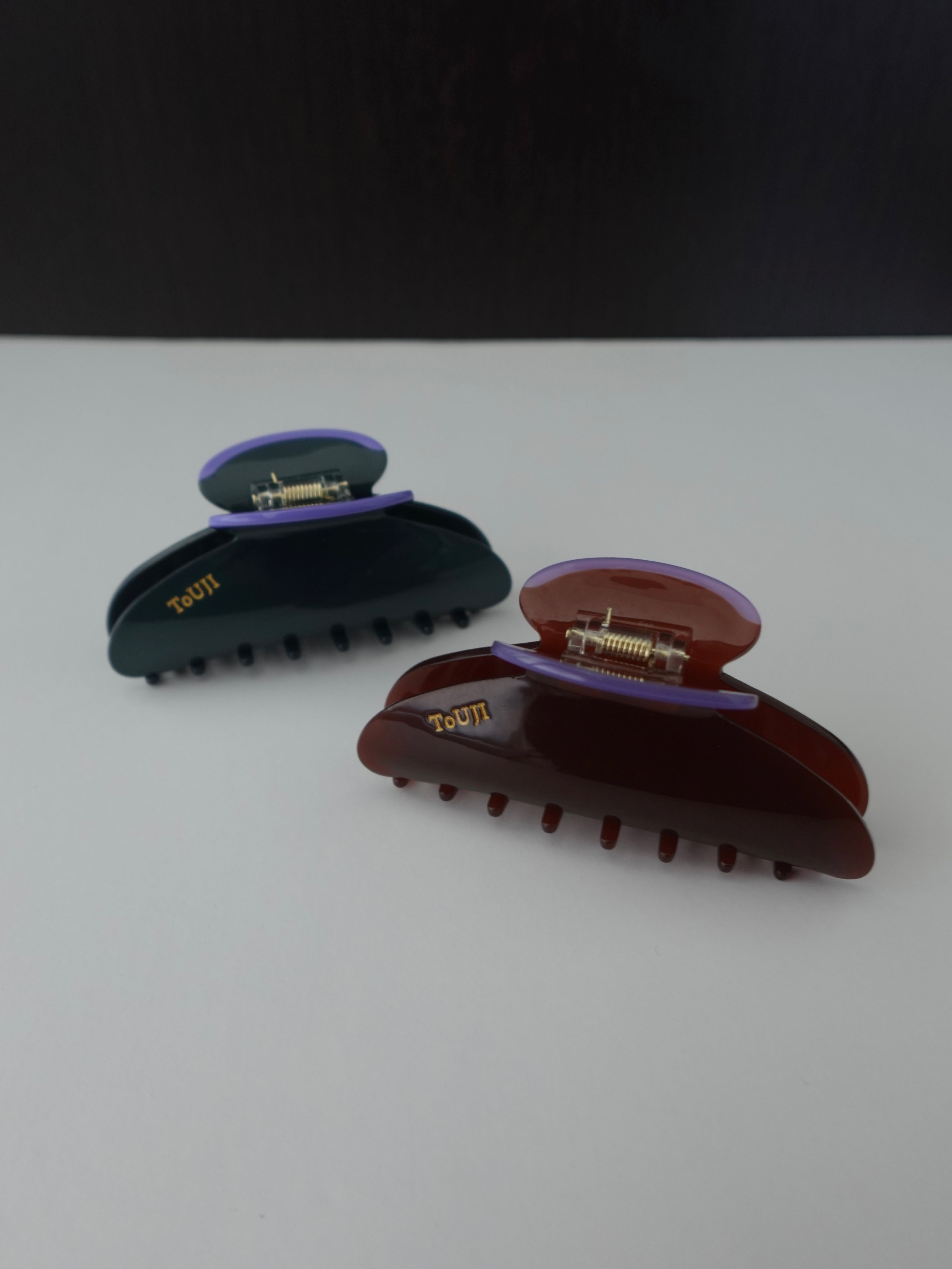 10/2 Fri.12:00-予約開始】ToUJI hair clip (RED BROWN)