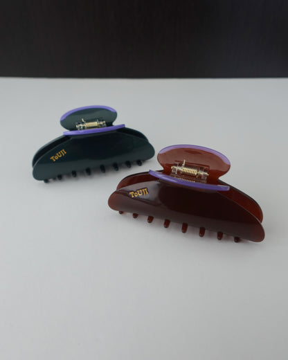 【10/2 Fri.12:00-予約開始】ToUJI hair clip (GREEN)