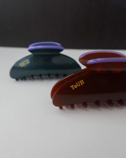 【10/2 Fri.12:00-予約開始】ToUJI hair clip (GREEN)