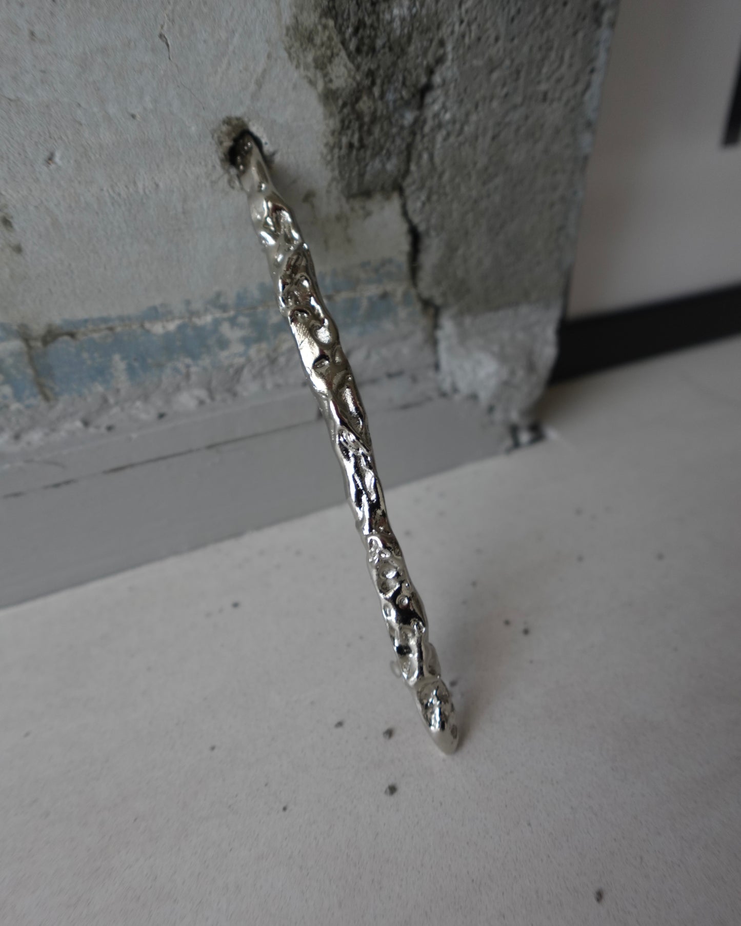 strata barrette(silver)